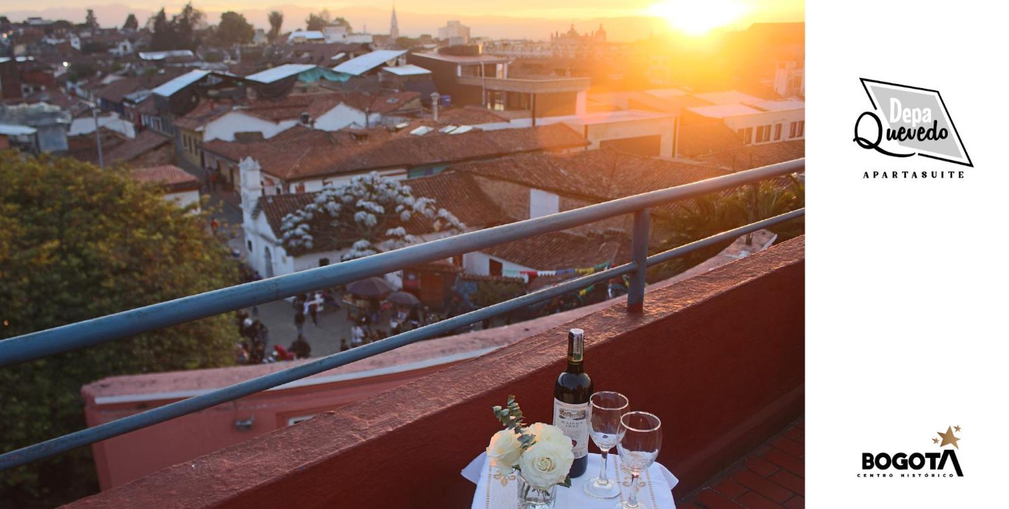 Depa Quevedo - Trendy Revamped Flat - Exceptional Spot In Bogota'S Historic Colonial Square - Candelaria Exterior foto