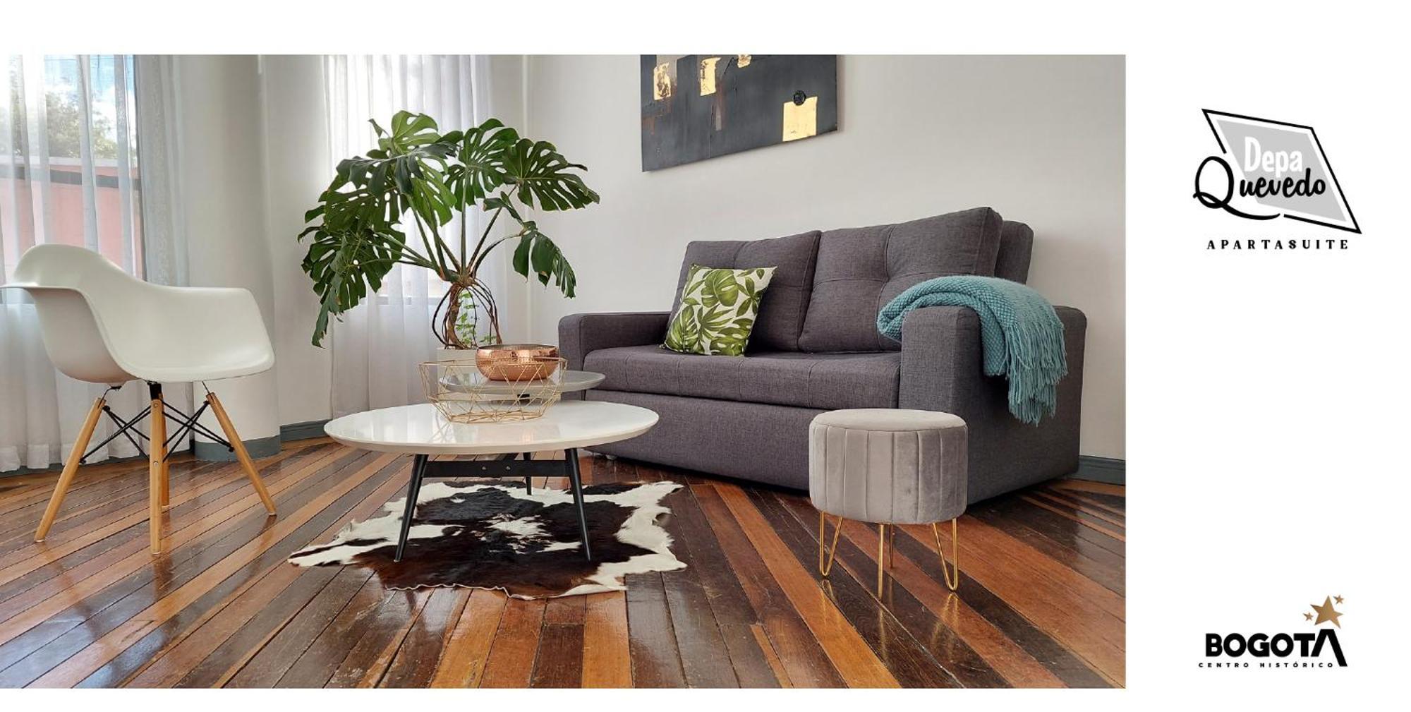 Depa Quevedo - Trendy Revamped Flat - Exceptional Spot In Bogota'S Historic Colonial Square - Candelaria Exterior foto