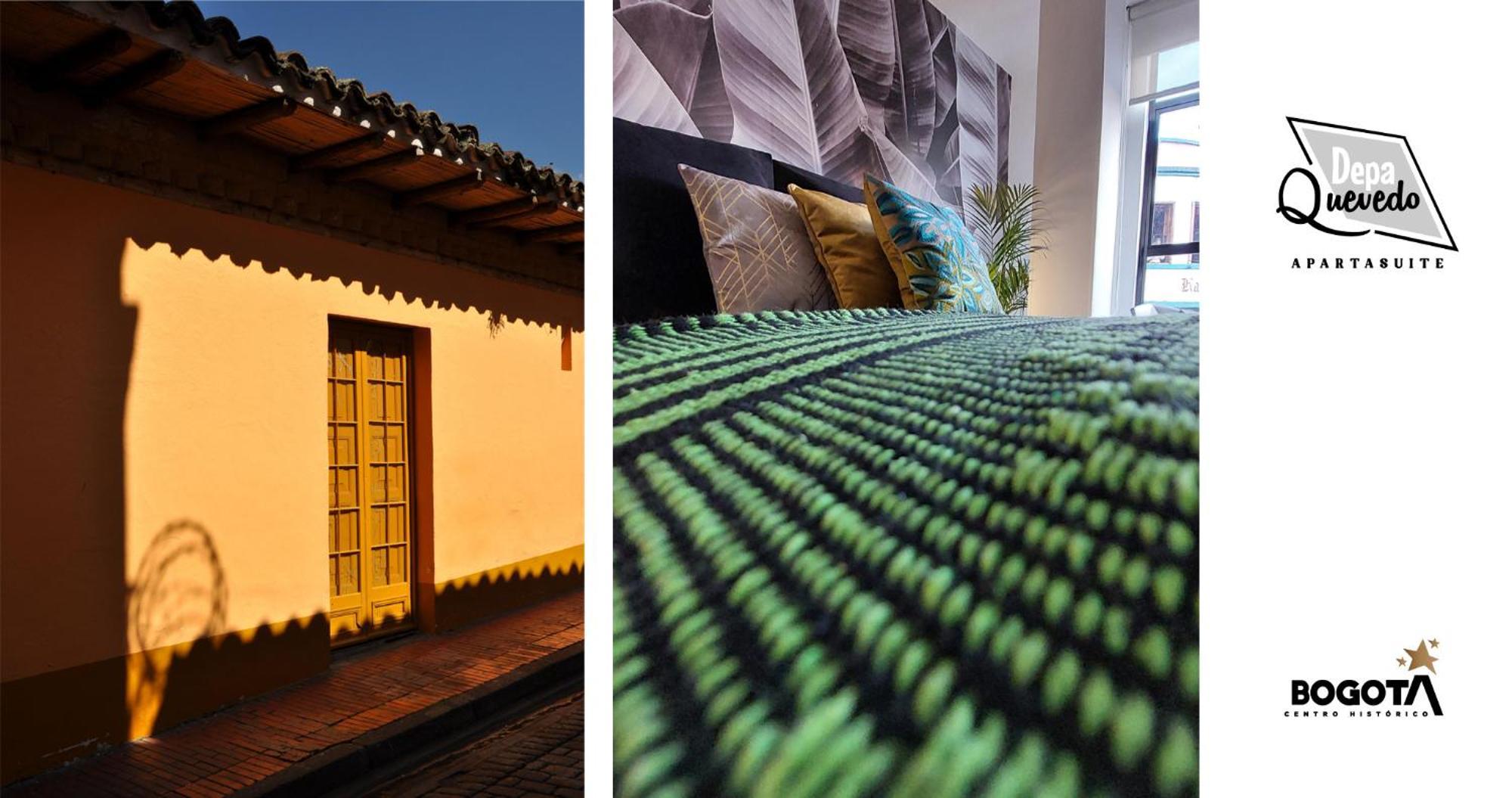 Depa Quevedo - Trendy Revamped Flat - Exceptional Spot In Bogota'S Historic Colonial Square - Candelaria Exterior foto